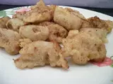 Tappa 1 - Bocconcini di salsiccia di pollo pastellati e fritti