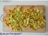 Tappa 2 - Risotto integrale con zucchine e fiori di zucca (vegano)