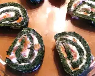 02 - rotolo di spinaci al salmone
