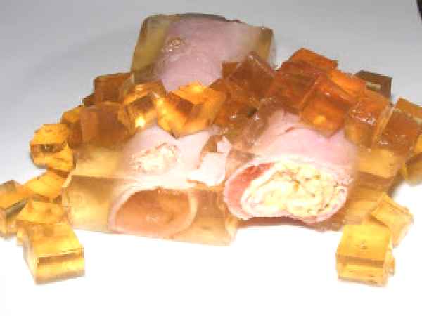 162 - Involtini di prosciutto in gelatina