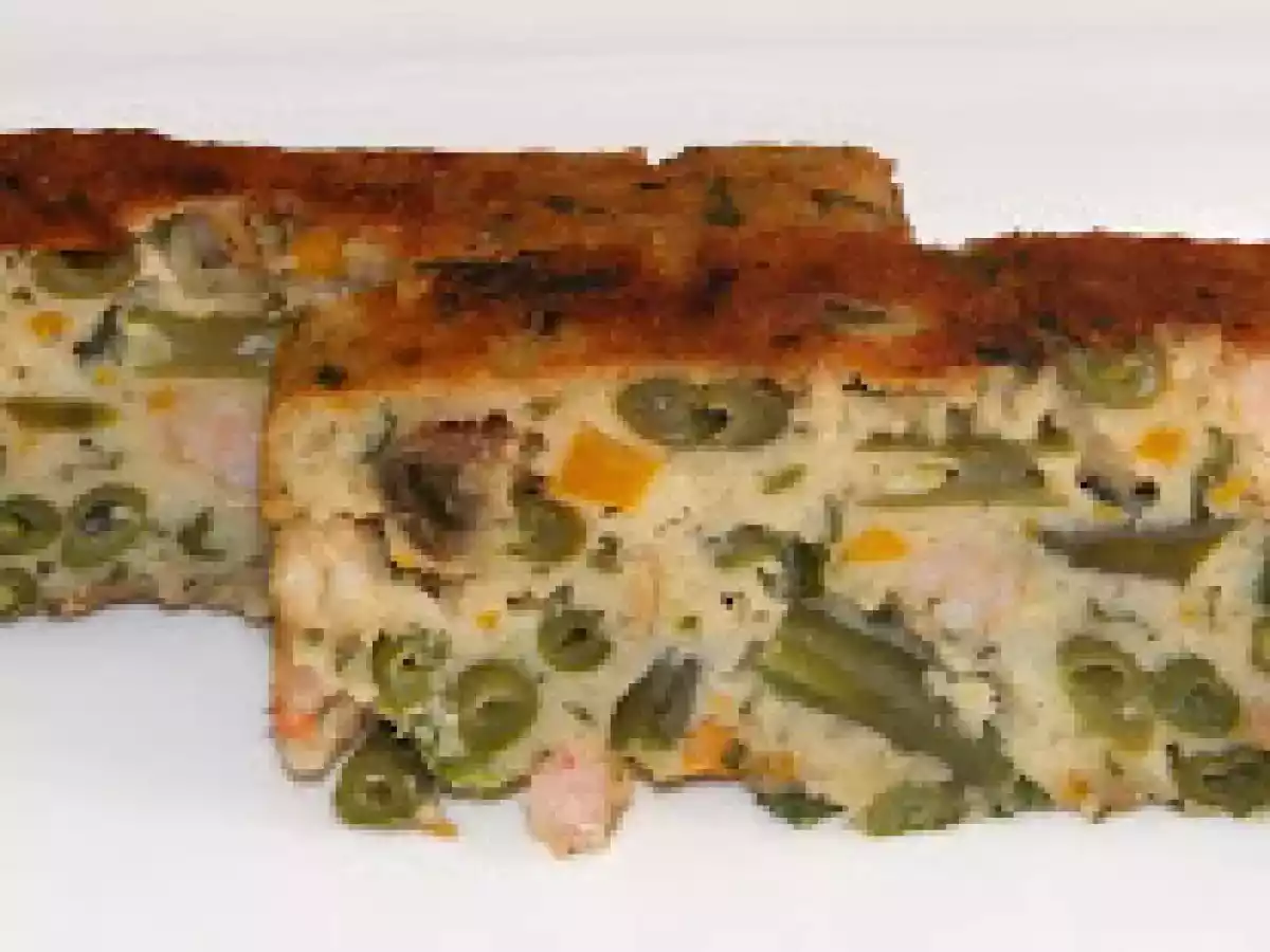 23 - Mattonella gamberi e fagiolini