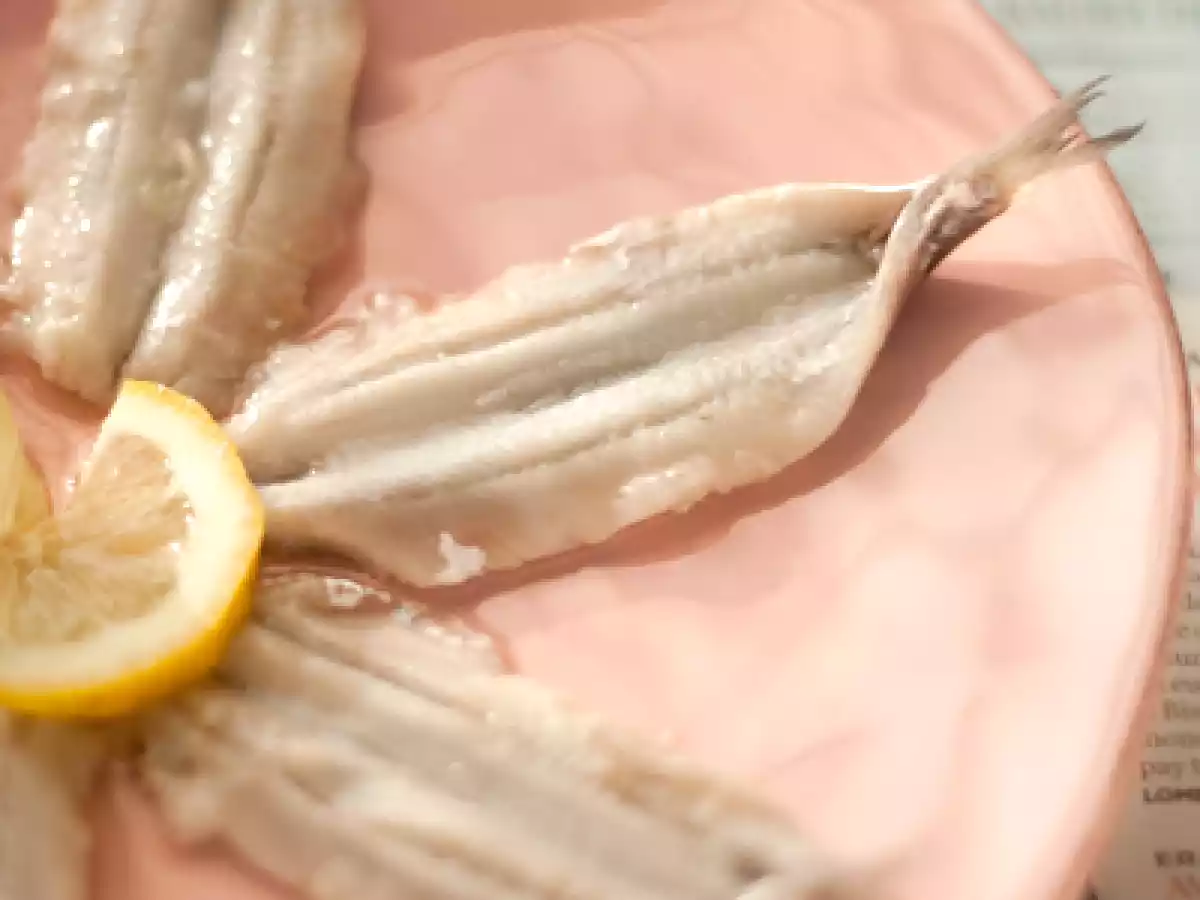 Acciughe marinate alla ligure