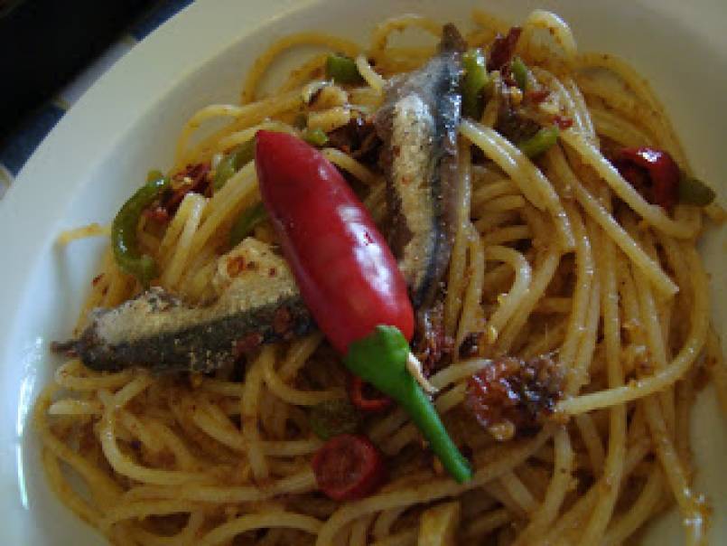 Aglio, olio e peperoncino alla Calabrese.