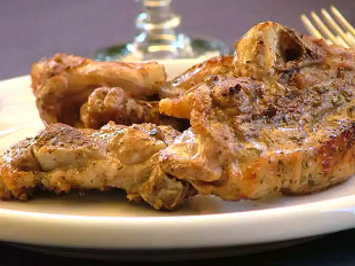 Agnello alla piastra