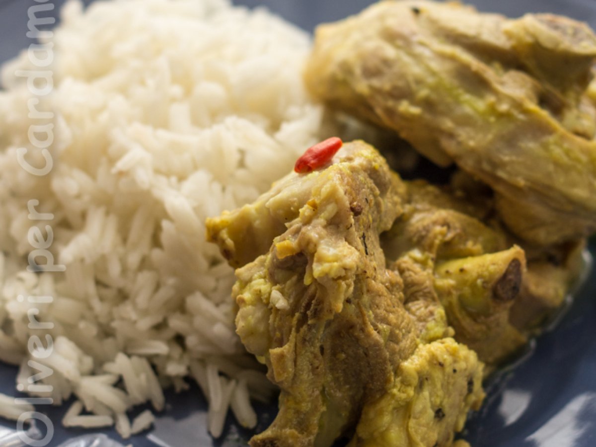 Agnello alle spezie aromatiche indiano