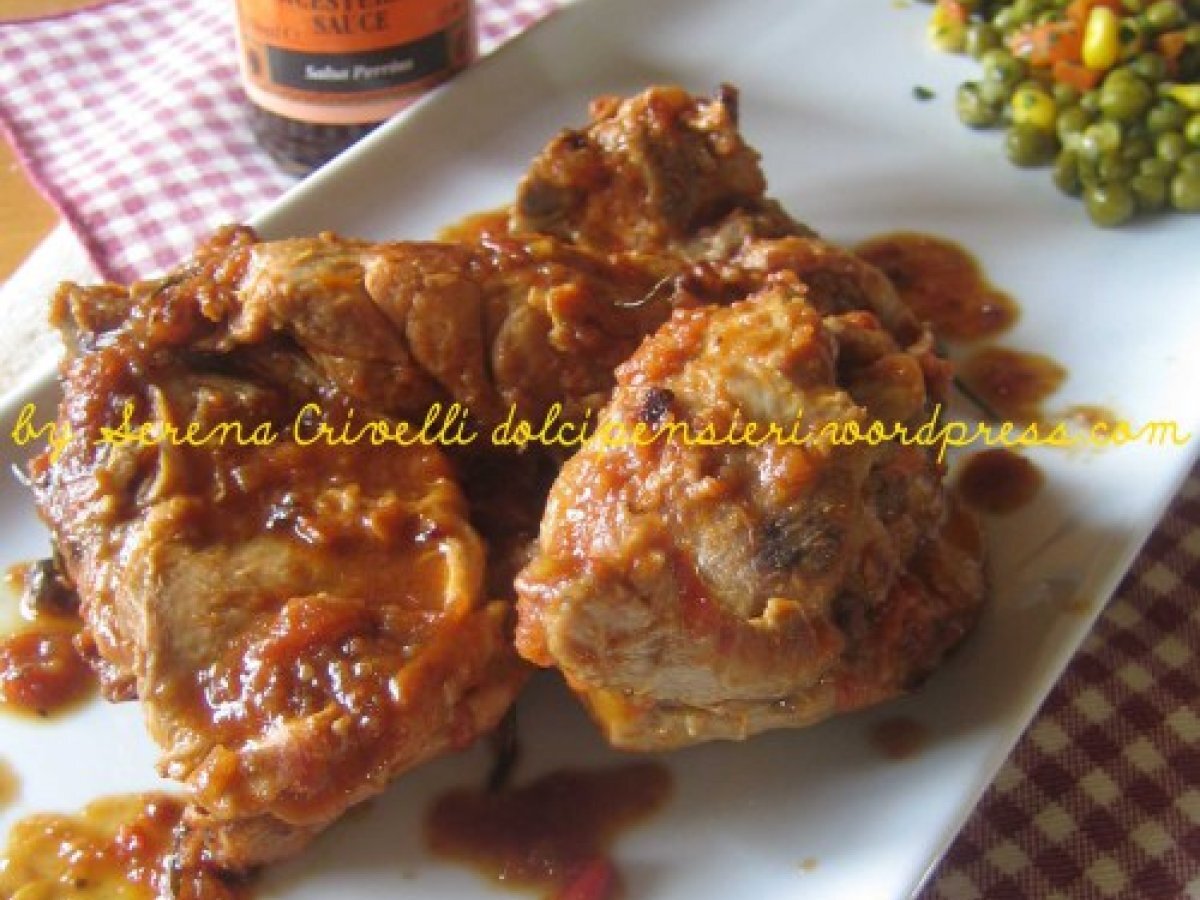 AGNELLO AROMATIZZATO CON SALSA WORCESTER secondo ?Dolcipensieri? - foto 2