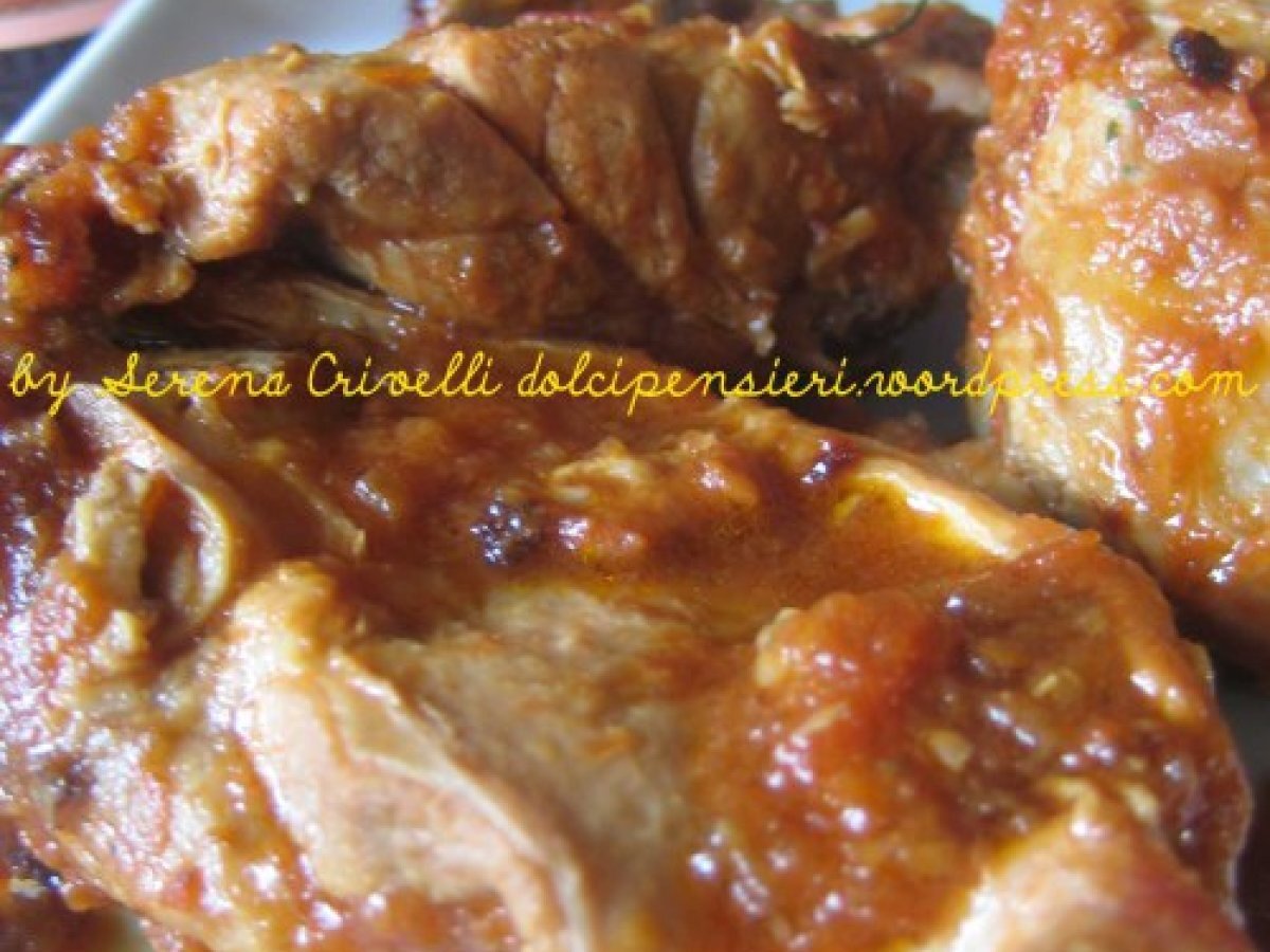 AGNELLO AROMATIZZATO CON SALSA WORCESTER secondo ?Dolcipensieri? - foto 4