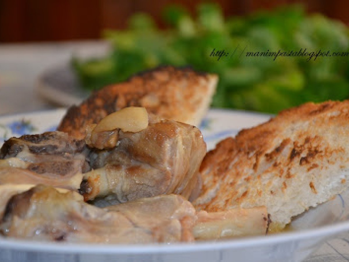 Agnello In Umido Alla Campidanese