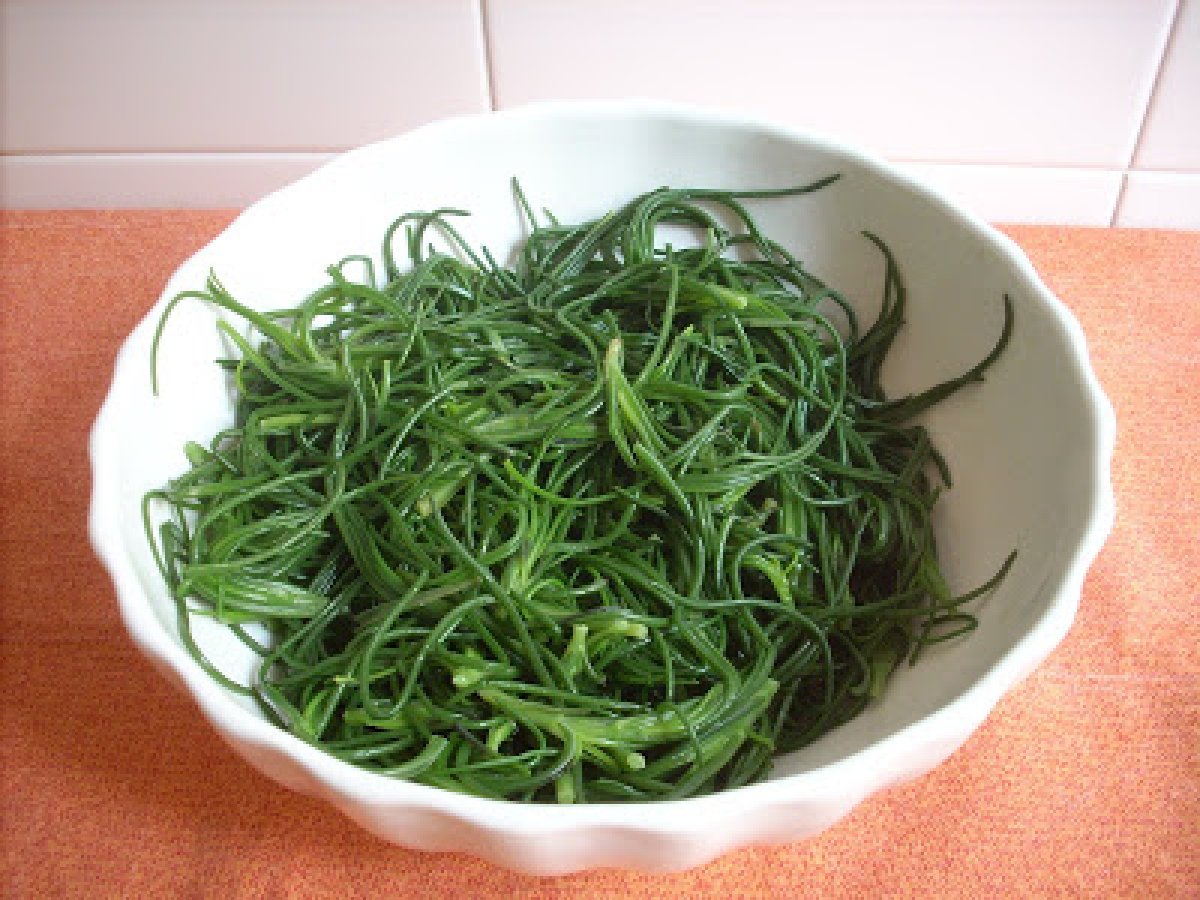 Agretti di Antonio in insalata