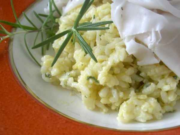 Al lardo! al lardo!: Risotto alle erbe con lardo di Colonnata. - foto 2