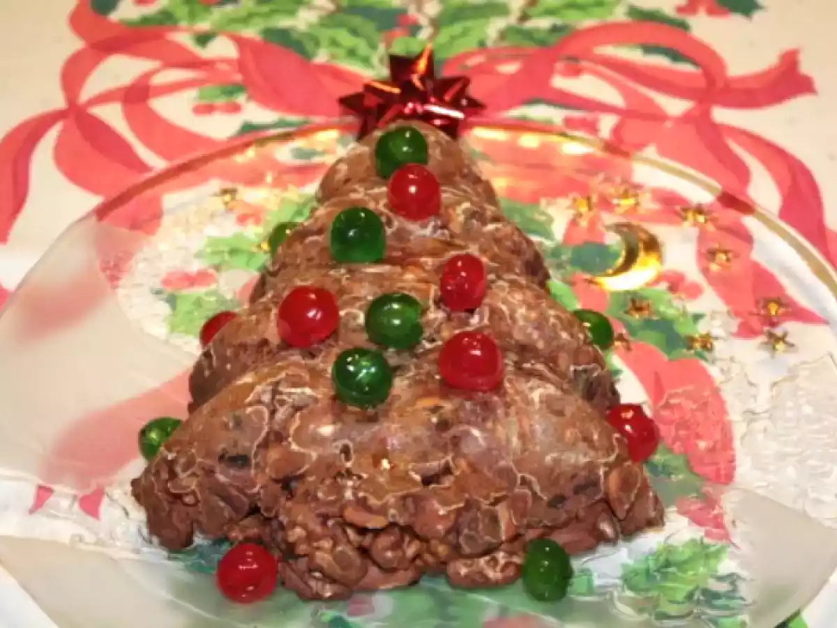 Albero di Natale di frutta secca - foto 2