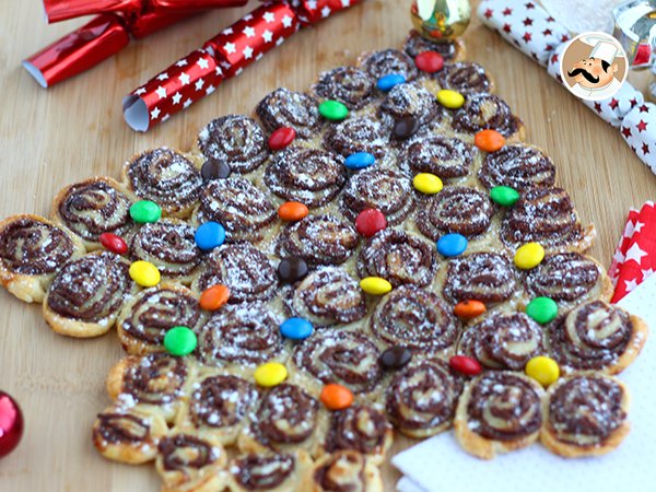 Albero Di Natale Pasta Sfoglia E Nutella.Albero Di Sfoglia Alla Nutella Ricetta Petitchef