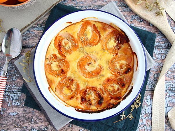 Albicocche al gratin aromatizzate al cocco Albicocche al gratin aromatizzate al cocco