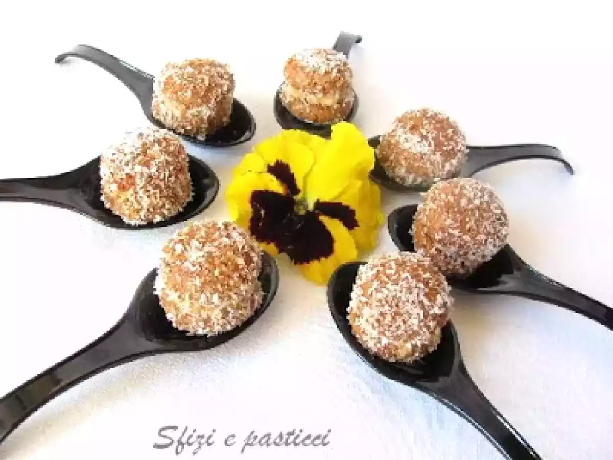 Amaretti con mascarpone e cocco - foto 2