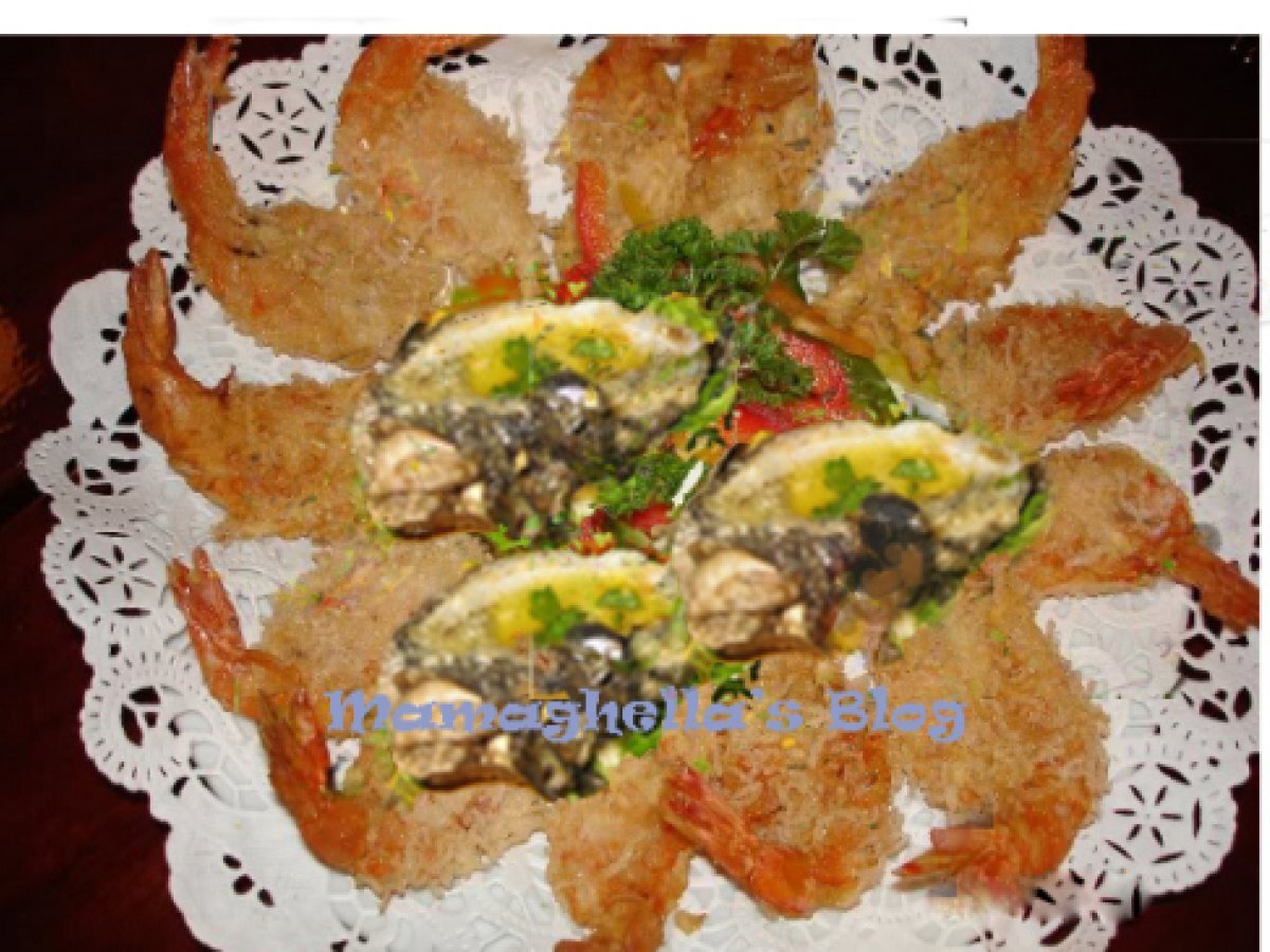 Antipasti di scampi