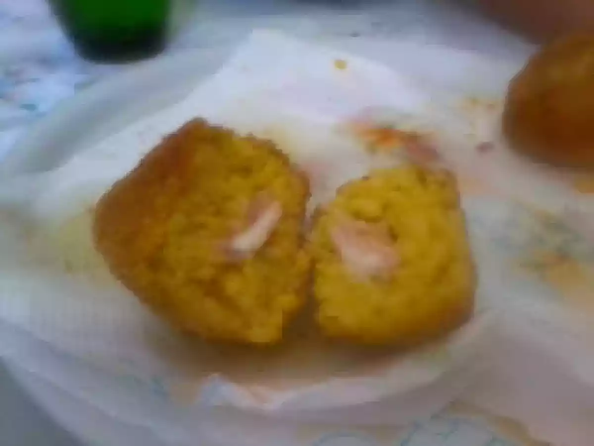AraNcInI Di RiSo alla 'Nduja e AL ProSciUtTo CoTtO - foto 3