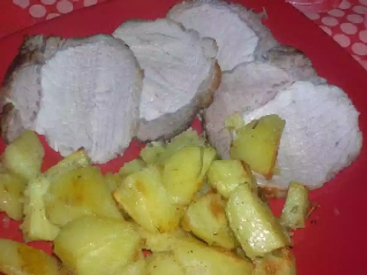 Arista al forno con patate