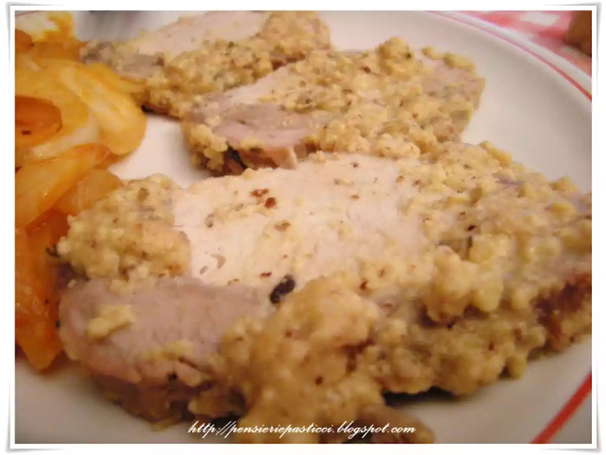 Arista di maiale in salsa alle nocciole - foto 2