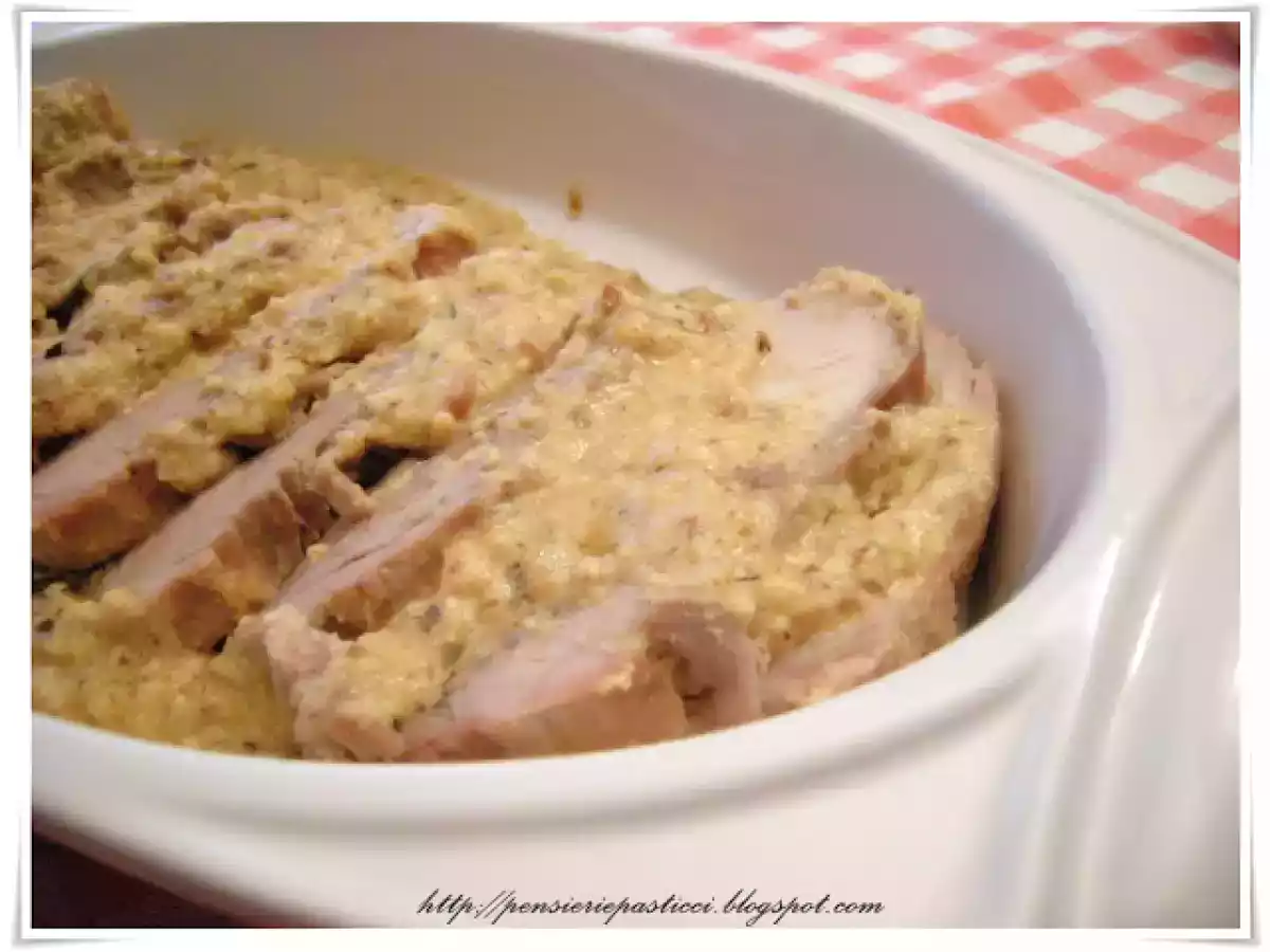 Arista di maiale in salsa alle nocciole - foto 4