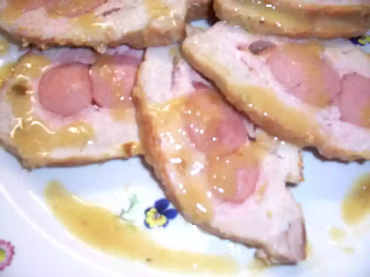 Arista di maiale ripiena