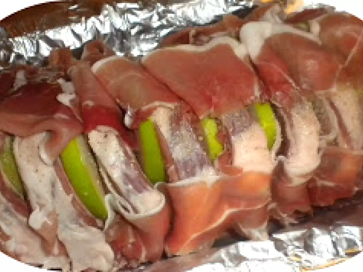 Arista di maialino ripiena di mele smith - foto 2