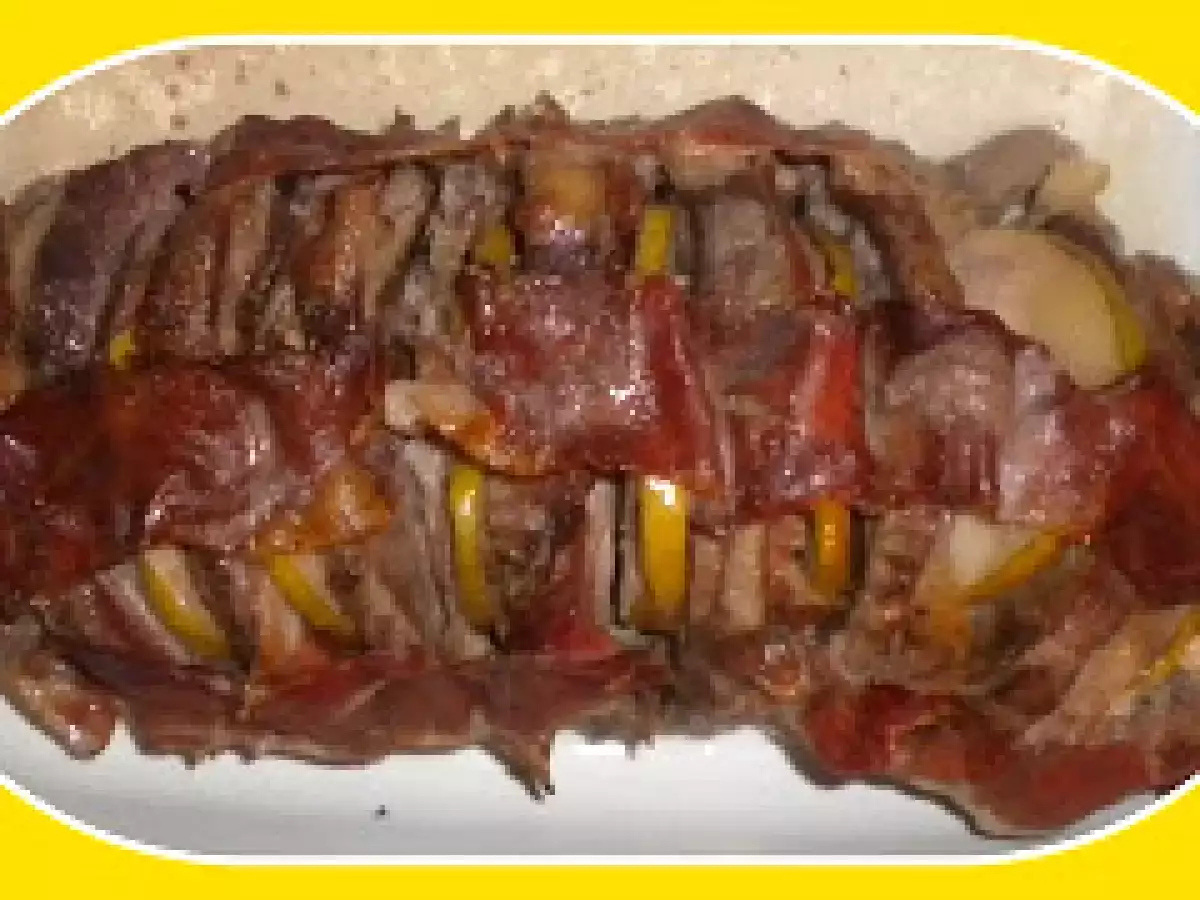 Arista di maialino ripiena di mele smith - foto 3