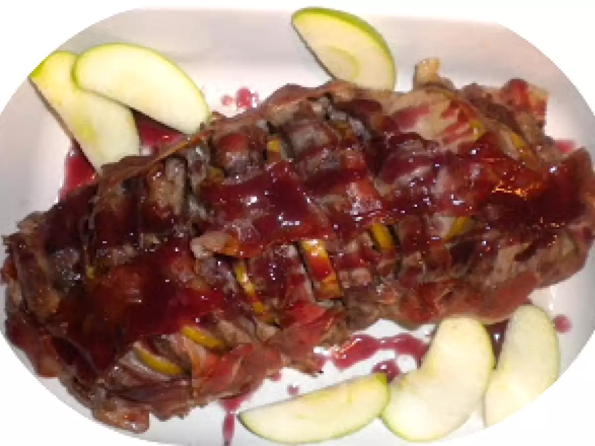 Arista di maialino ripiena di mele smith - foto 4