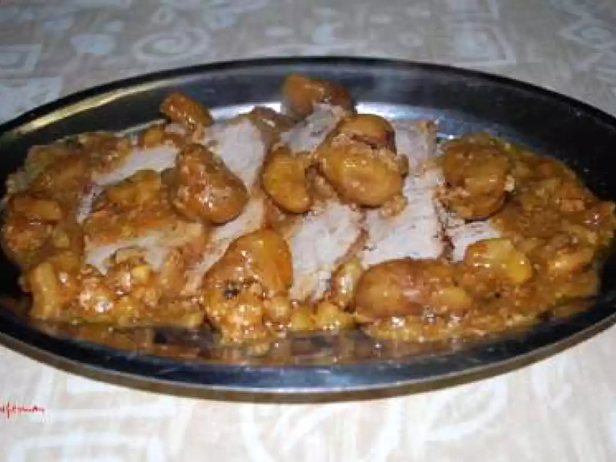 ARROSTO CON CASTAGNE