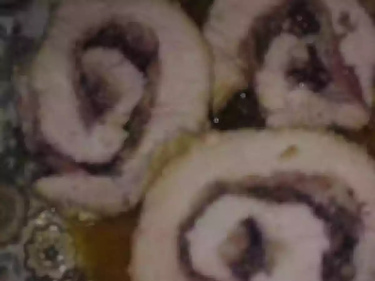 Arrosto di maiale ripieno al radicchio