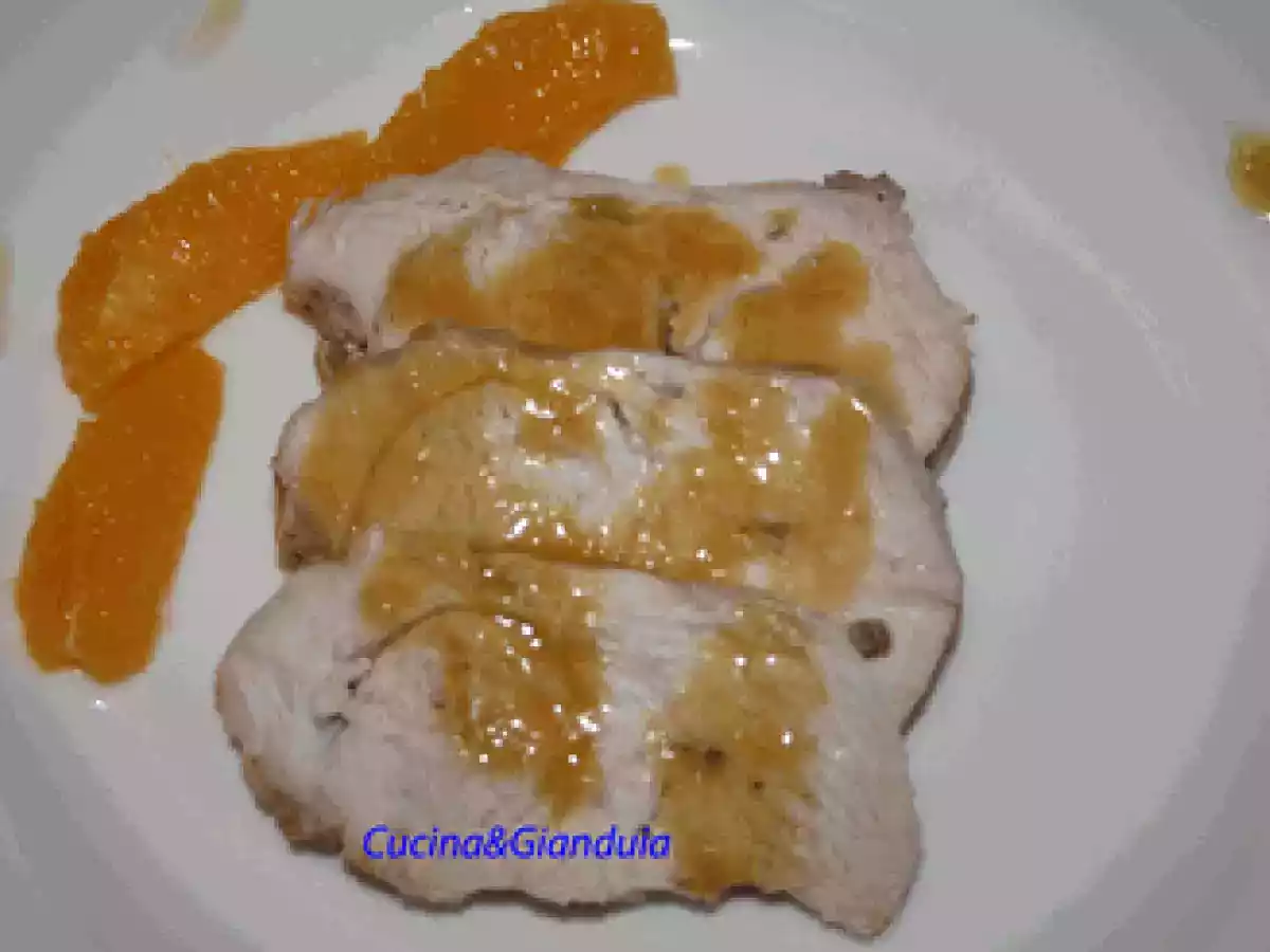 Arrosto di tacchino all'arancia