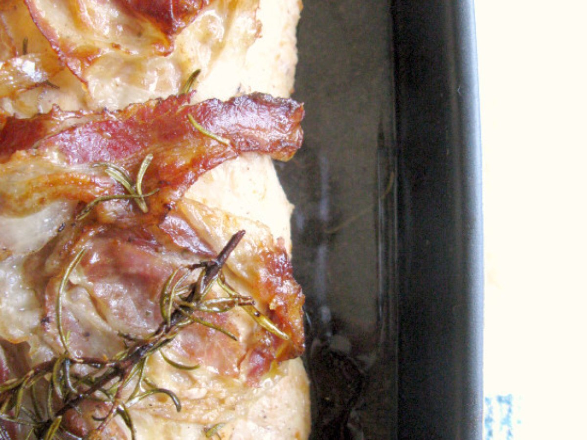 ARROSTO DI TACCHINO ALLA SENAPE E PANCETTA, foto 2