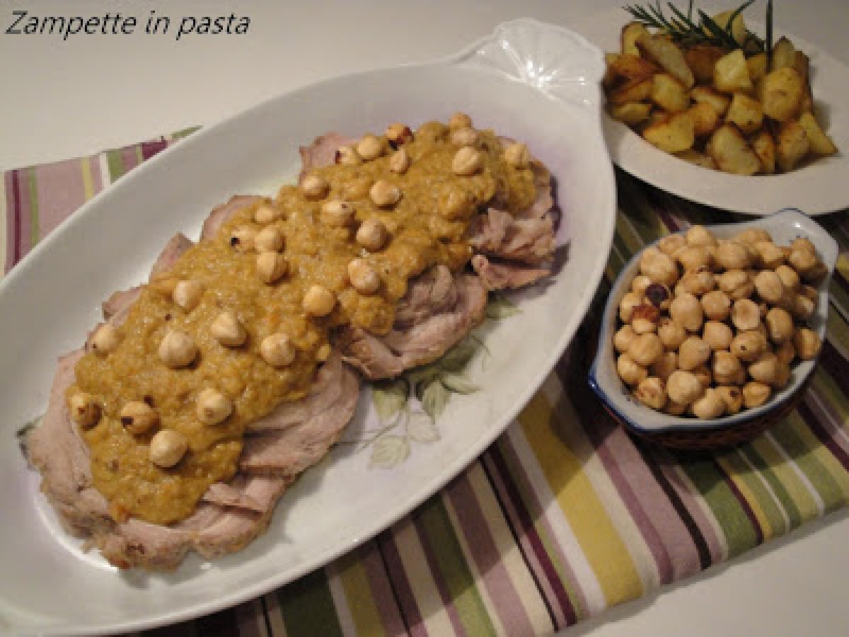 ARROSTO DI VITELLO CON NOCCIOLE