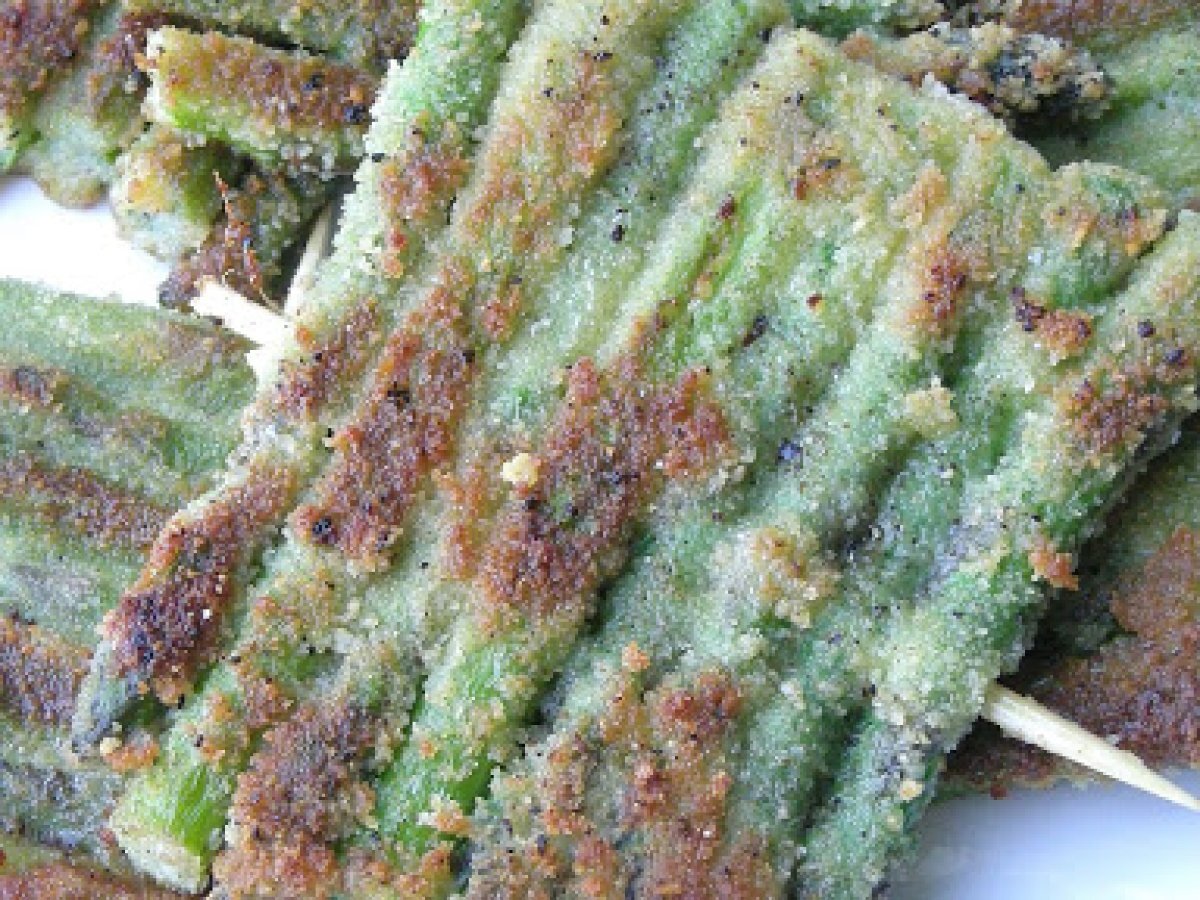 Asparagi fritti