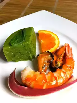 Aspic di zucchine al basilico