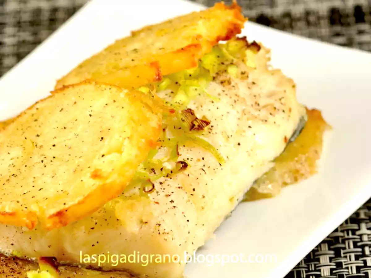 Baccalà in crosta di patate
