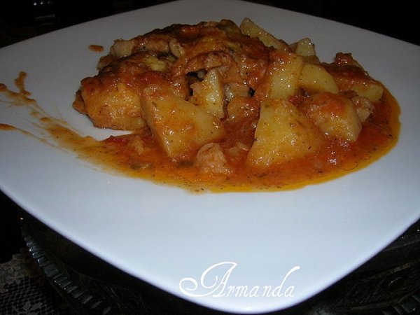 Baccalà in umido con patate, foto 2