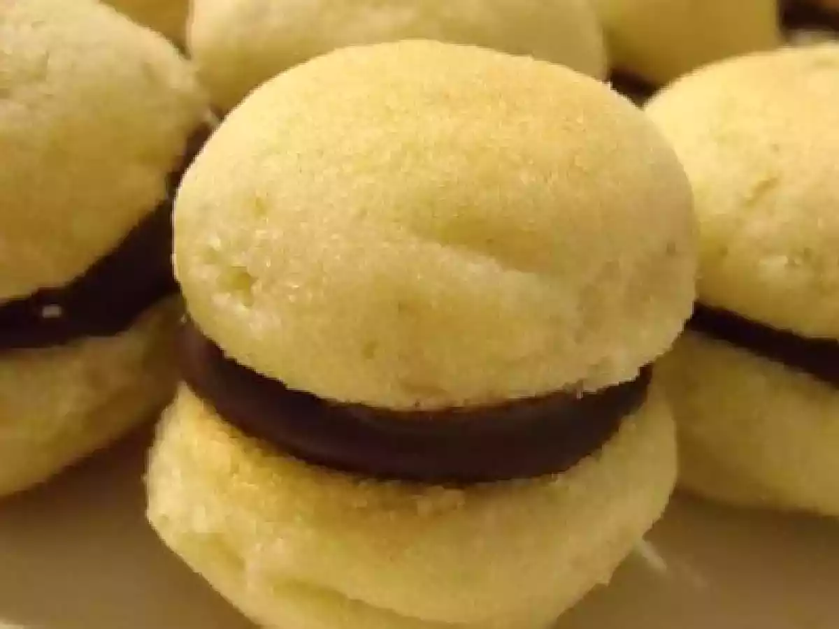 Baci di dama alla nutella