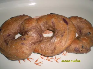 Bagel alle cipolle caramellate