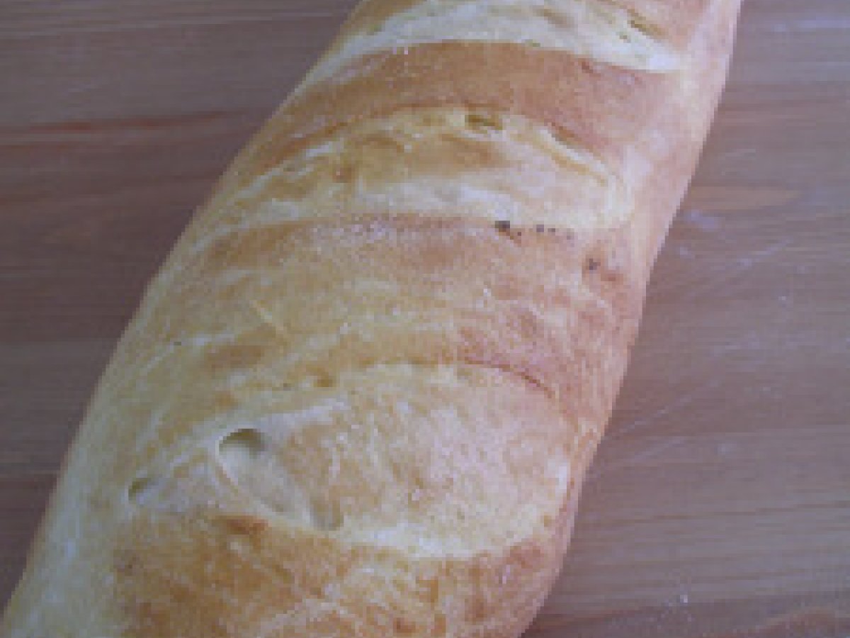 Baguette-Pane francese fatto in casa