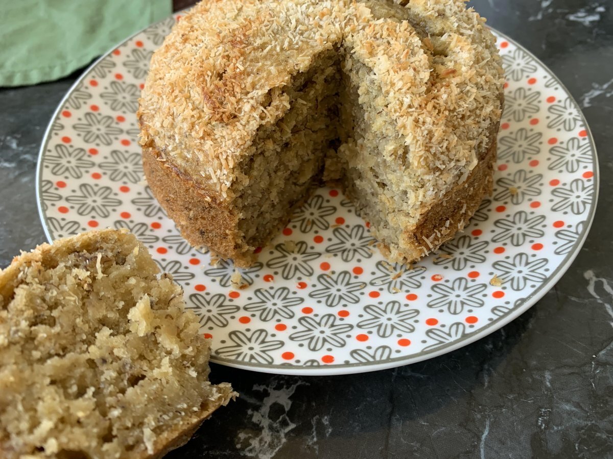 Banana bread al cocco - Ricetta senza lattosio - foto 5