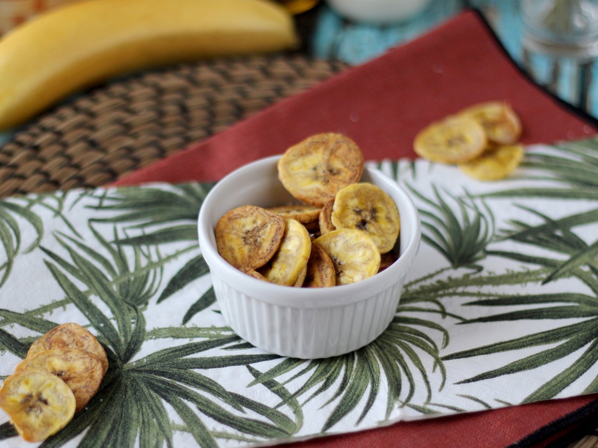 Banane fritte in friggitrice ad aria - foto 5