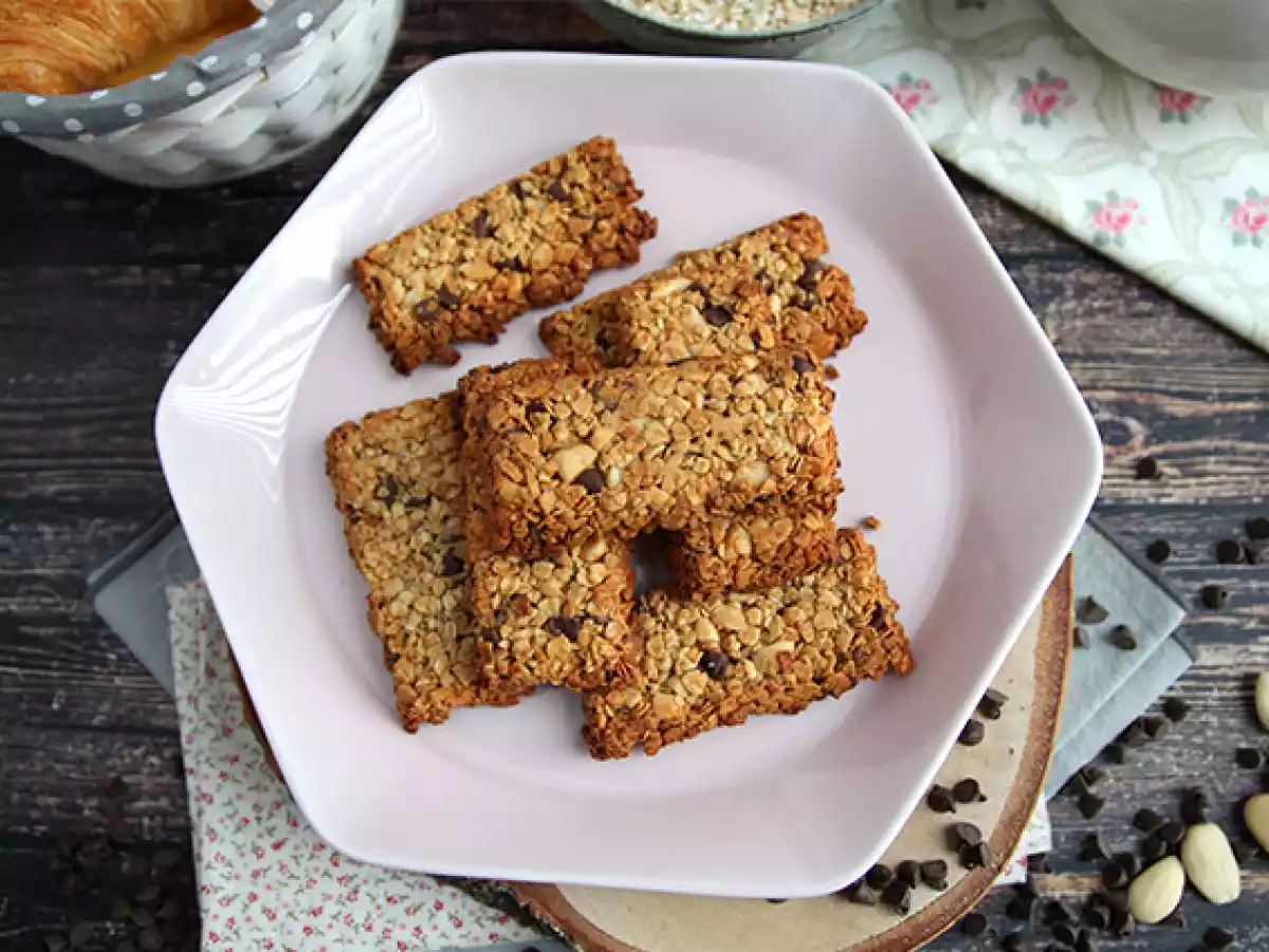 Barrette di avena e mandorle - foto 3