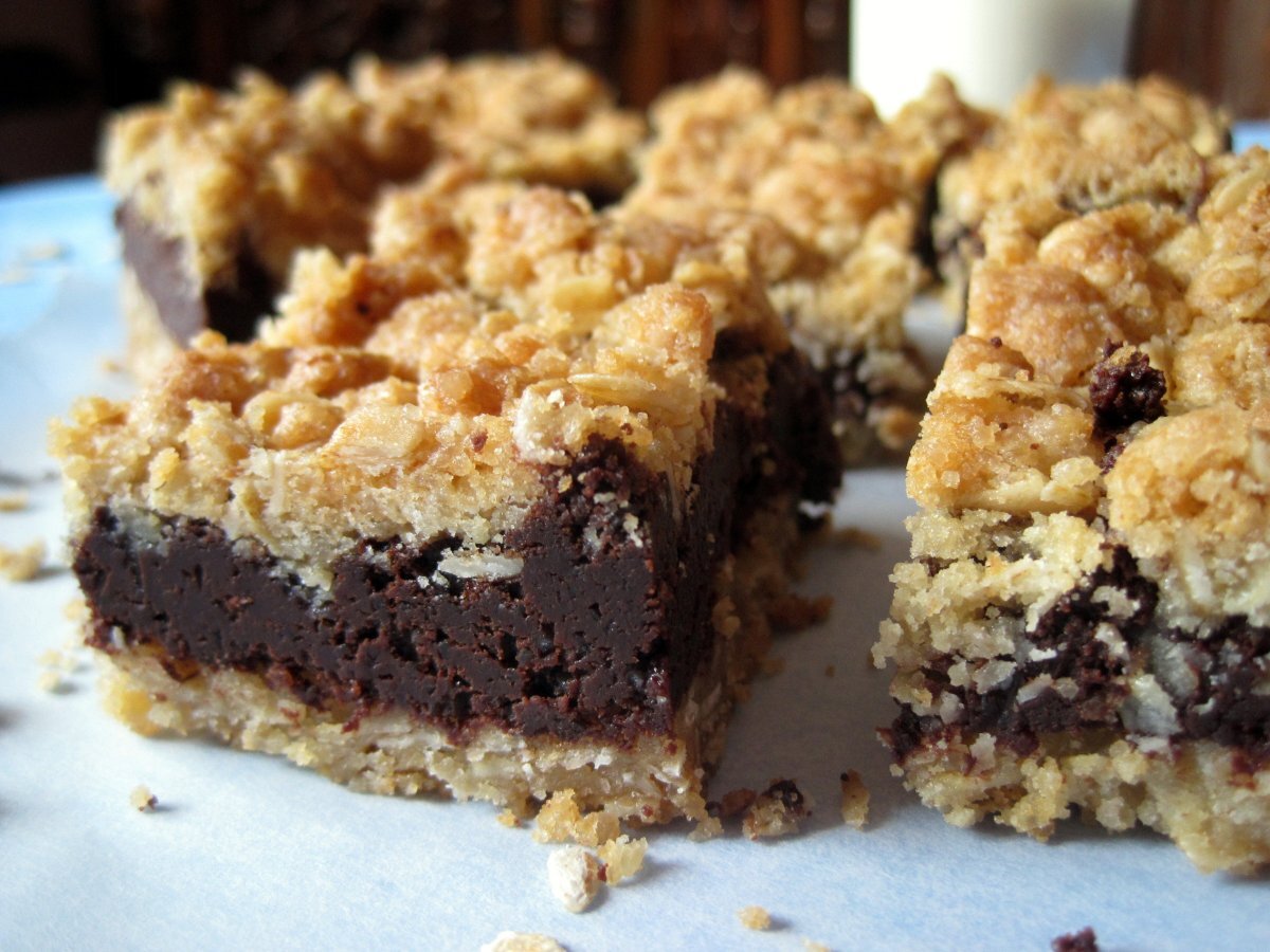 Barrette di fudge all' avena - foto 3