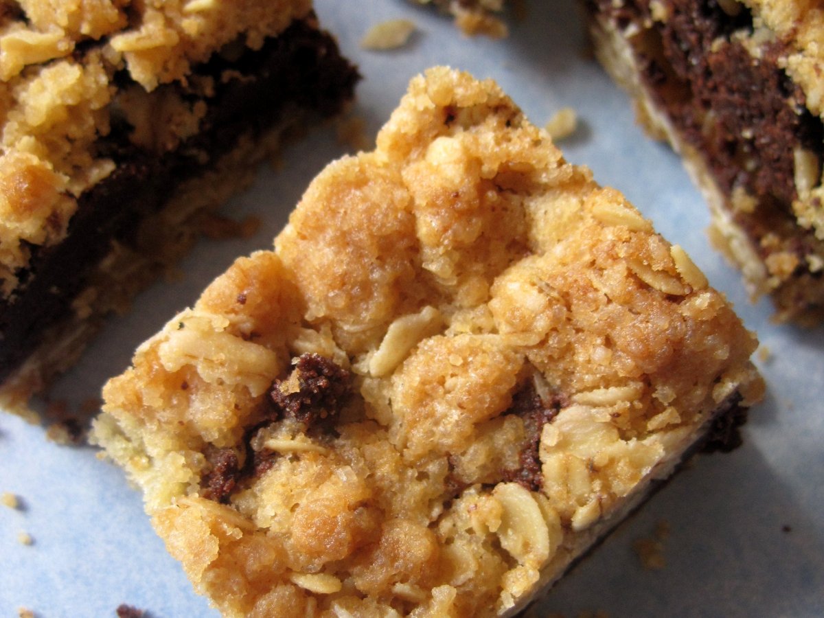 Barrette di fudge all' avena - foto 4