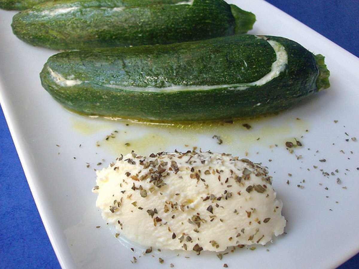 Bauletti di zucchine al mascarpone e maggiorana