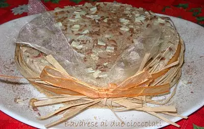 Bavarese ai due cioccolati