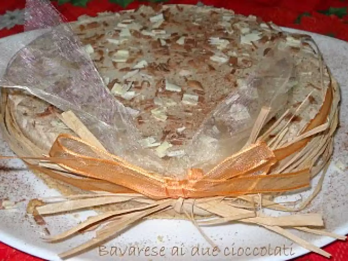 Bavarese ai due cioccolati