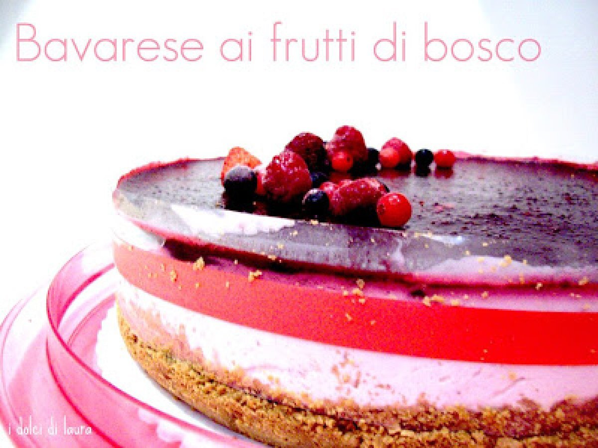 Bavarese ai frutti di bosco - foto 2