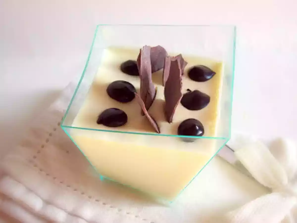 Bavarese al vin santo