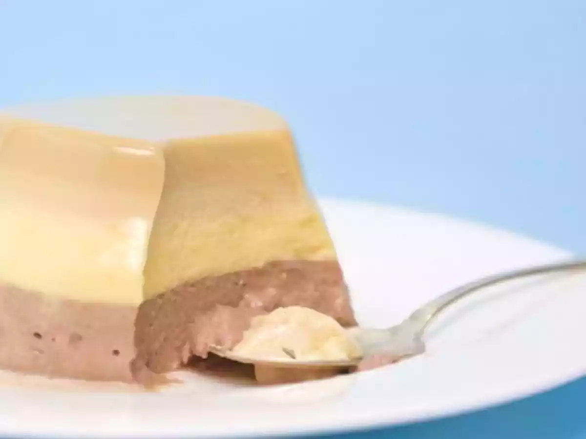 Bavarese alla vaniglia e al caffè